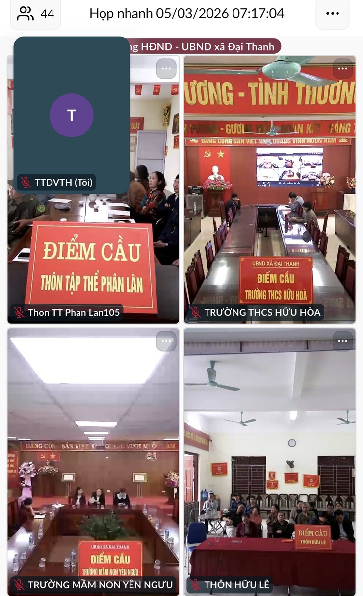 Tiếp xúc giữa cử tri với người ứng cử đại biểu Hội đồng nhân dân xã Đại Thanh nhiệm kỳ 2026-2031- Ảnh 5.