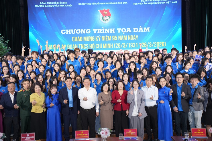 Phường Ô Chợ Dừa tổ chức tọa đàm “Lá phiếu hôm nay – Trách nhiệm chính trị của công dân trẻ”- Ảnh 11.