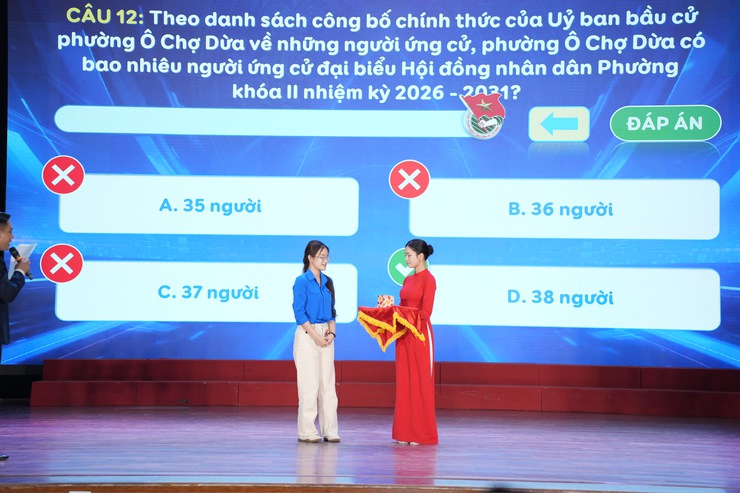 Phường Ô Chợ Dừa tổ chức tọa đàm “Lá phiếu hôm nay – Trách nhiệm chính trị của công dân trẻ”- Ảnh 9.