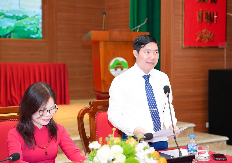 HỘI NGHỊ CÁN BỘ, CÔNG CHỨC, NGƯỜI LAO ĐỘNG VĂN PHÒNG HĐND – UBND XÃ QUỐC OAI NĂM 2026- Ảnh 3.