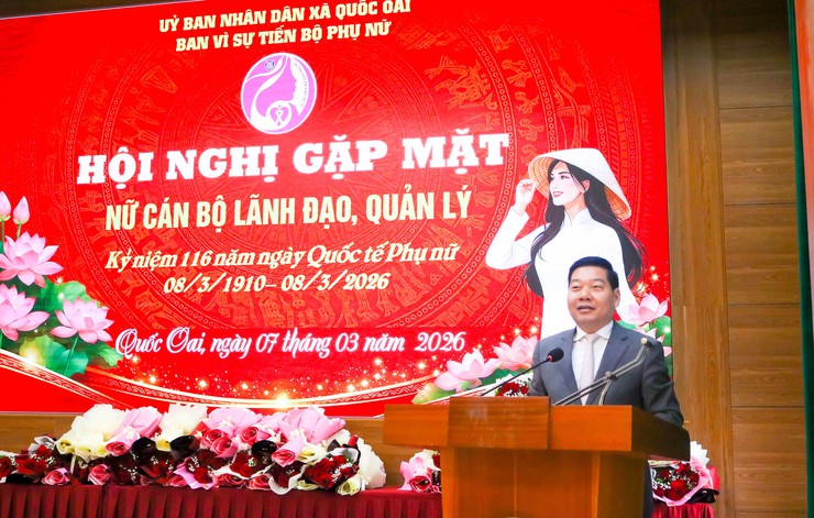 Quốc Oai: Gặp mặt nữ cán bộ lãnh đạo nhân kỷ niệm 116 năm Ngày Quốc tế Phụ nữ (08/3/1910 – 08/3/2026)- Ảnh 8.