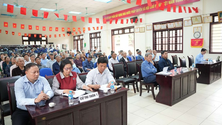 Cử tri Đơn vị bầu cử số 06 kỳ vọng vào chương trình hành động của các ứng cử viên đại biểu HĐND xã khoá II, nhiệm kỳ 2026-2031 - Ảnh 4.