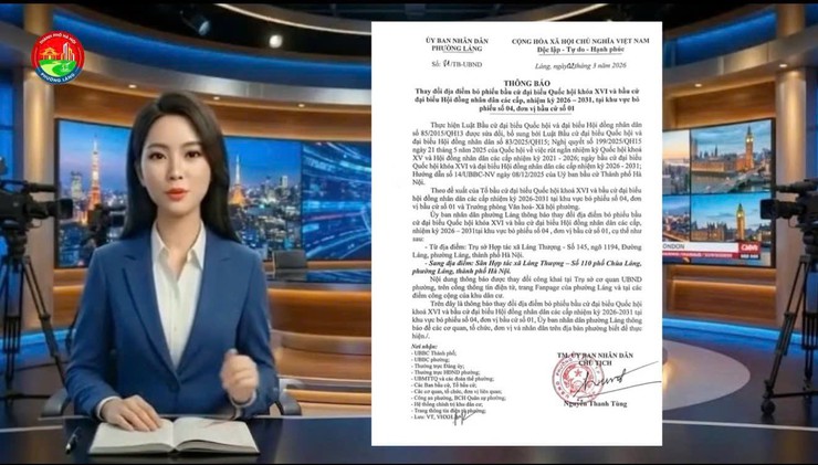 PHƯỜNG LÁNG TÍCH CỰC TRIỂN KHAI CÔNG TÁC TUYÊN TRUYỀN, TRANG TRÍ VÀ ỨNG DỤNG CHUYỂN ĐỔI SỐ PHỤC VỤ BẦU CỬ ĐẠI BIỂU QUỐC HỘI KHÓA XVI VÀ ĐẠI BIỂU HỘI ĐỒNG NHÂN DÂN CÁC CẤP NHIỆM KỲ 2026-2031- Ảnh 5.