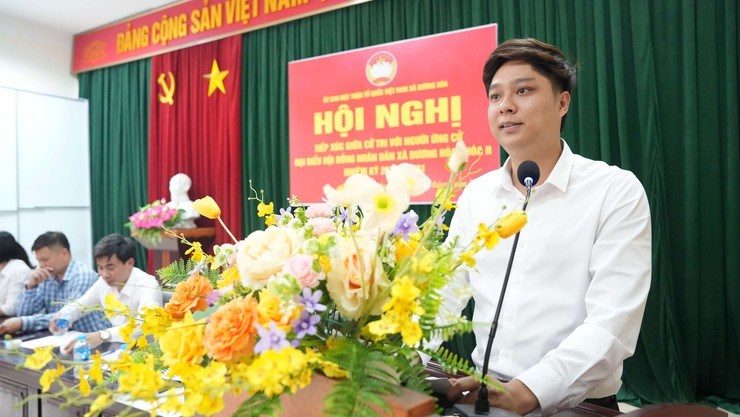 Cử tri Đơn vị bầu cử số 06 kỳ vọng vào chương trình hành động của các ứng cử viên đại biểu HĐND xã khoá II, nhiệm kỳ 2026-2031 - Ảnh 8.