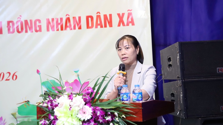 Cử tri Chi Đông 7 tiếp xúc với các ứng cử viên đại biểu HĐND xã Quang Minh- Ảnh 6.