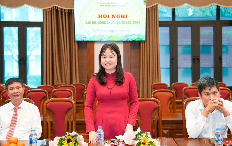 HỘI NGHỊ CÁN BỘ, CÔNG CHỨC, NGƯỜI LAO ĐỘNG VĂN PHÒNG HĐND – UBND XÃ QUỐC OAI NĂM 2026- Ảnh 8.