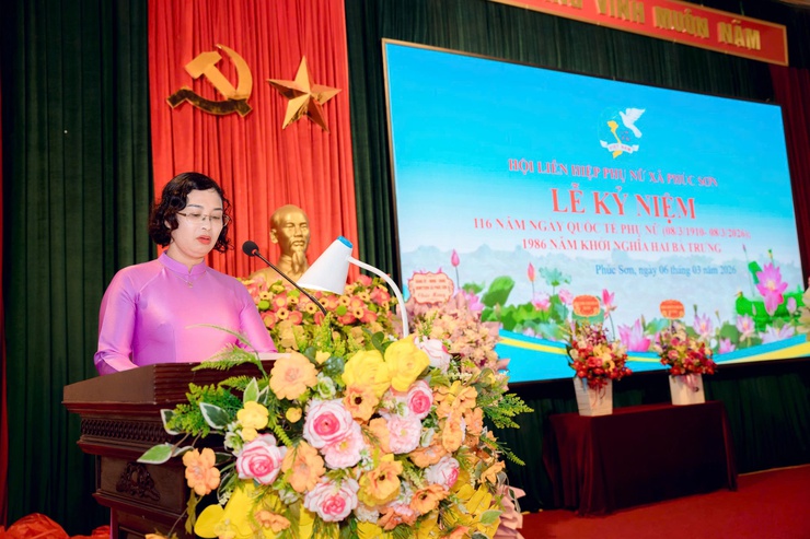 PHỤ NỮ XÃ PHÚC SƠN SÔI NỔI CÁC HOẠT ĐỘNG KỶ NIỆM NGÀY QUỐC TẾ PHỤ NỮ 08/3- Ảnh 2.