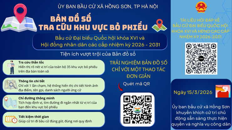 BẢN ĐỒ SỐ 35 KHU VỰC BỎ PHIẾU TRÊN ĐỊA BÀN XÃ! - Ảnh 1.