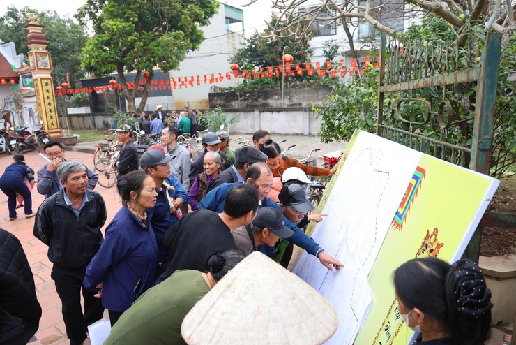 Xã Chương Dương triển khai chủ trương thu hồi đất dự án Khu đô thị thể thao Olympic tại thôn Phú Mỹ và Vĩnh Lộc- Ảnh 1.