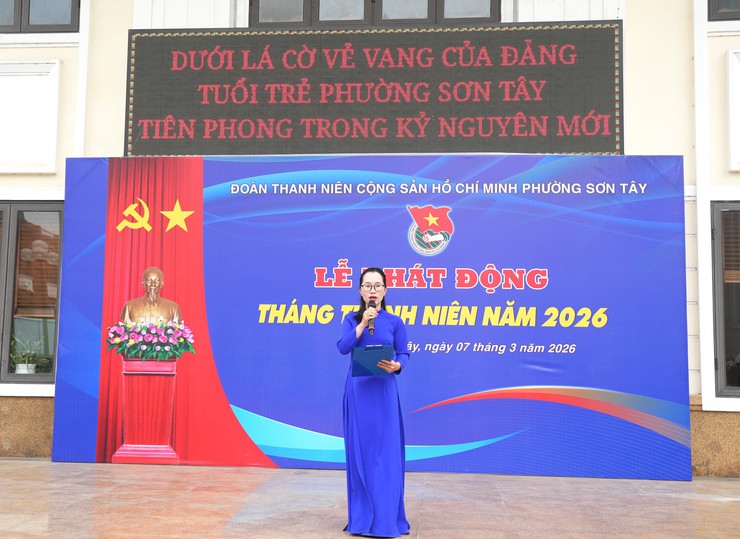 Sơn Tây ra quân Tháng Thanh niên năm 2026- Ảnh 1.
