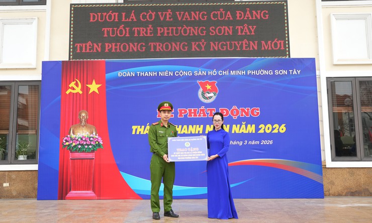 Sơn Tây ra quân Tháng Thanh niên năm 2026- Ảnh 3.