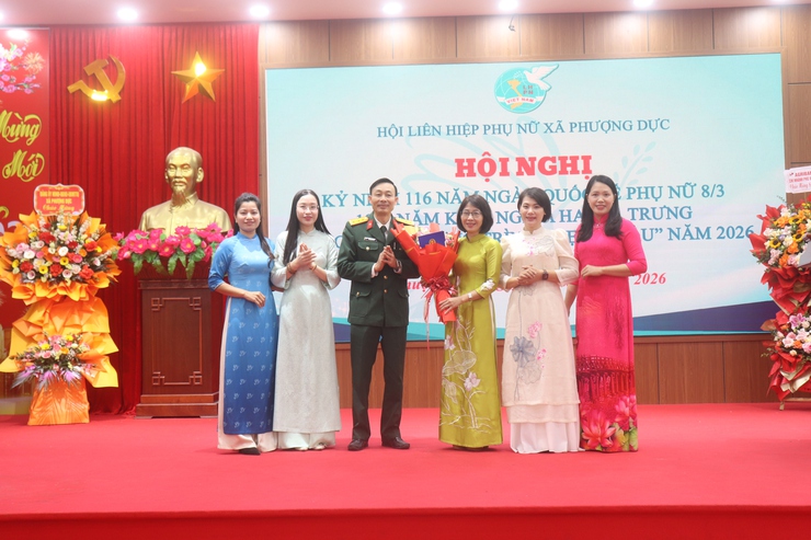 Hội Liên hiệp Phụ nữ xã Phượng Dực tổ chức Hội nghị gặp mặt kỷ niệm 116 năm Ngày Quốc tế Phụ nữ 8/3- Ảnh 2.
