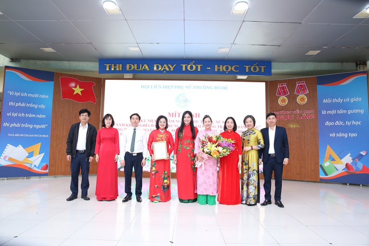 Hội Liên hiệp phụ nữ phường Bồ Đề tổ chức Mít tinh chào mừng 116 năm ngày quốc tế phụ nữ 8/3; chào mừng Bầu cử đại biểu Quốc hội khoá XVI và đại biểu HĐND các cấp nhiệm kỳ 2026 - 2031- Ảnh 7.