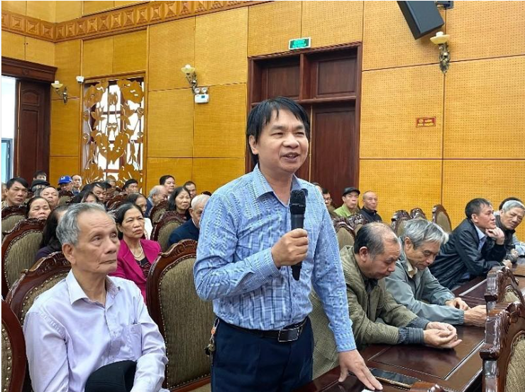 Phường Tây Hồ: Cử tri đơn vị bầu cử số 06 tiếp xúc với các ứng cử viên đại biểu HĐND nhiệm kỳ 2026 – 2031- Ảnh 8.