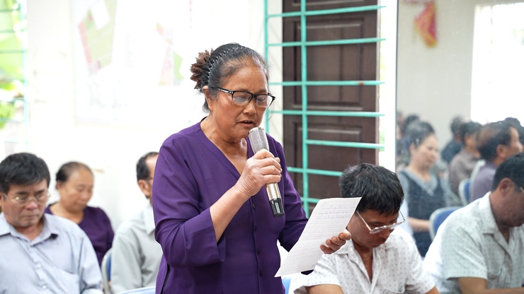 UBMTTQ Việt Nam xã Dương Hoà tổ chức Hội nghị tiếp xúc giữa cử tri với người ứng cử đại biểu HĐND xã khóa II, nhiệm kỳ 2026 – 2031 tại đơn vị bầu cử số 5- Ảnh 10.