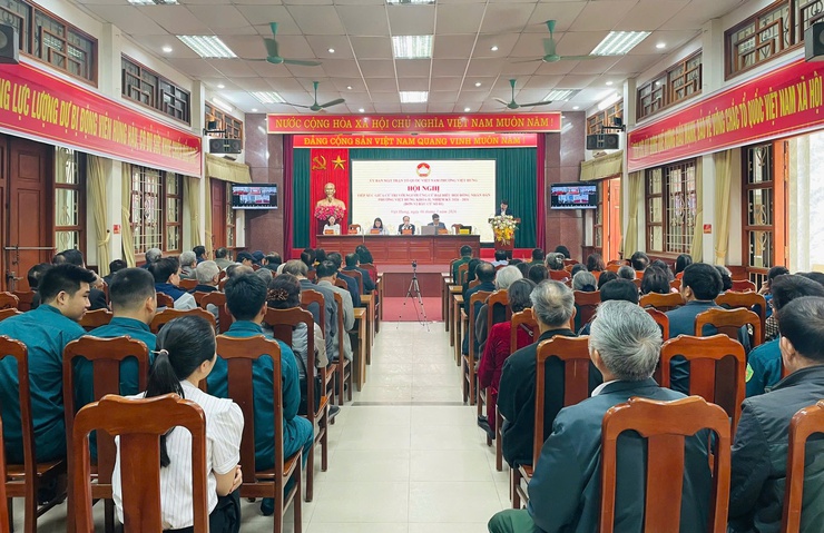 Phường Việt Hưng tổ chức Hội nghị tiếp xúc cử tri với người ứng cử đại biểu HĐND phường khóa II, nhiệm kỳ 2026 – 2031.- Ảnh 8.