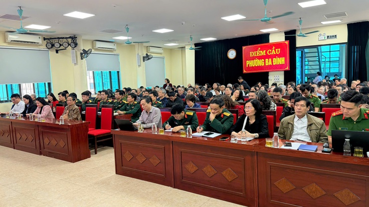 Phường Ba Đình tập huấn nghiệp vụ công tác bầu cử, chuẩn bị chu đáo cho cuộc bầu cử nhiệm kỳ 2026–2031- Ảnh 2.