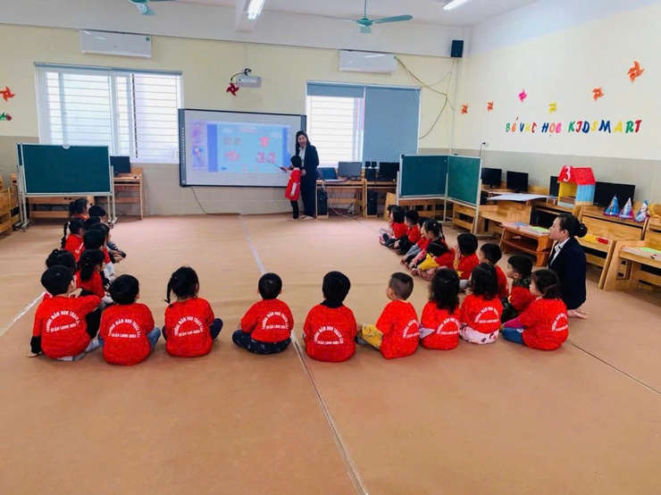 Trường Mầm non Thạch Cầu đẩy mạnh chuyển đổi số trong quản lý, dạy và học- Ảnh 3.