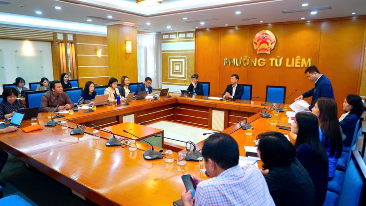 Phường Từ Liêm triển khai thí điểm hệ thống KPI trong quản lý công việc- Ảnh 1.