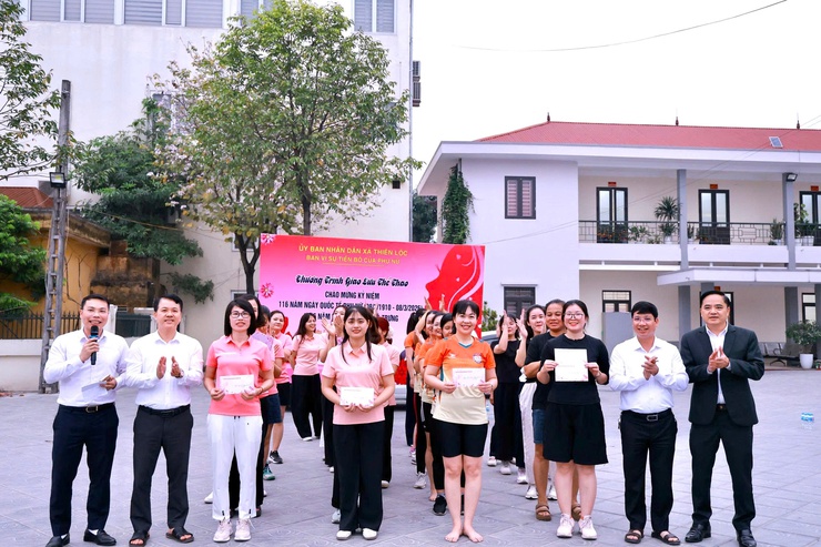 Xã Thiên Lộc gặp mặt nữ cán bộ nhân kỷ niệm Ngày Quốc tế Phụ nữ 8/3- Ảnh 17.
