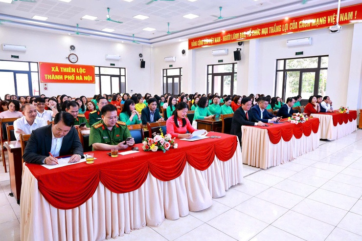 Xã Thiên Lộc gặp mặt nữ cán bộ nhân kỷ niệm Ngày Quốc tế Phụ nữ 8/3- Ảnh 3.