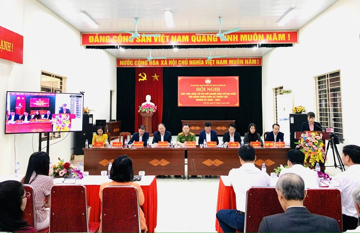 8 ứng ứng cử viên đại biểu HĐND xã Thiên Lộc khóa II, nhiệm kỳ 2026 – 2031 tiếp xúc cử tri đơn vị bầu cử số 3- Ảnh 3.