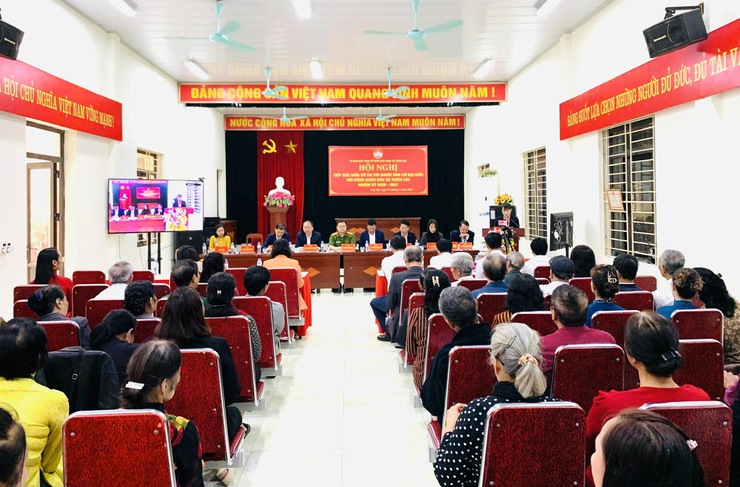 8 ứng ứng cử viên đại biểu HĐND xã Thiên Lộc khóa II, nhiệm kỳ 2026 – 2031 tiếp xúc cử tri đơn vị bầu cử số 3- Ảnh 1.