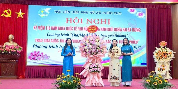 Phúc Thọ: Nhiều hoạt động ý nghĩa kỷ niệm Ngày Quốc tế Phụ nữ 8/3- Ảnh 5.