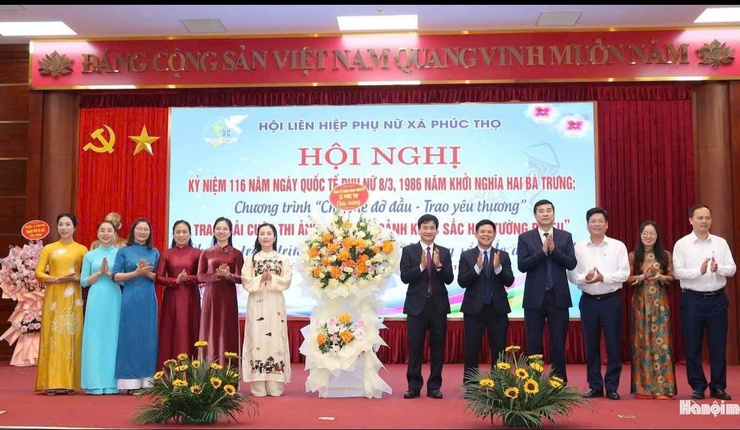 Phúc Thọ: Nhiều hoạt động ý nghĩa kỷ niệm Ngày Quốc tế Phụ nữ 8/3- Ảnh 4.