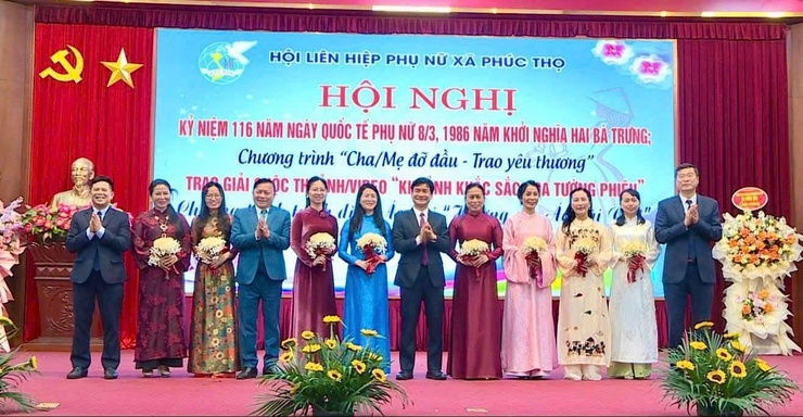 Phúc Thọ: Nhiều hoạt động ý nghĩa kỷ niệm Ngày Quốc tế Phụ nữ 8/3- Ảnh 6.