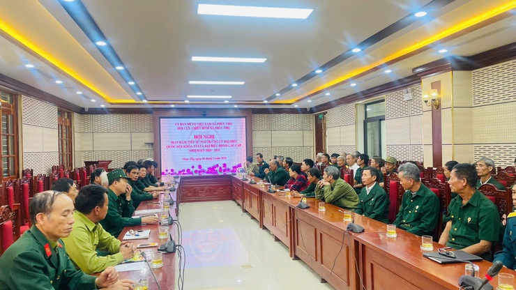 Cựu chiến binh Phúc Thọ mạn đàm tiểu sử ứng cử viên- Ảnh 5.