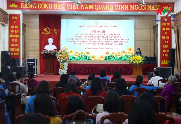 Phụ nữ xã Kiều Phú lan toả yêu thương nhân Ngày Quốc tế phụ nữ 8-3- Ảnh 3.