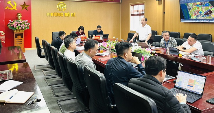 Phường Bồ Đề quyết liệt chỉ đạo công tác giải phóng mặt bằng các dự án năm 2026, ưu tiên các dự án “làn xanh” của Thành phố- Ảnh 5.