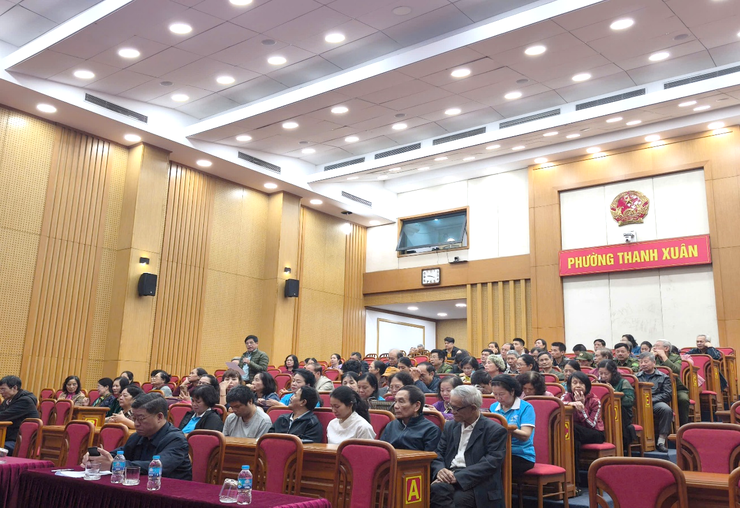 Tổ chức hội nghị tiếp xúc cử tri tại Đơn vị bầu cử số 04- Ảnh 5.