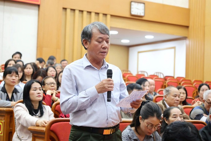 Hội nghị tiếp xúc cử tri với người ứng cử đại biểu HĐND phường Thanh Xuân khóa II, nhiệm kỳ 2026 – 2031 tại Đơn vị bầu cử số 7- Ảnh 5.