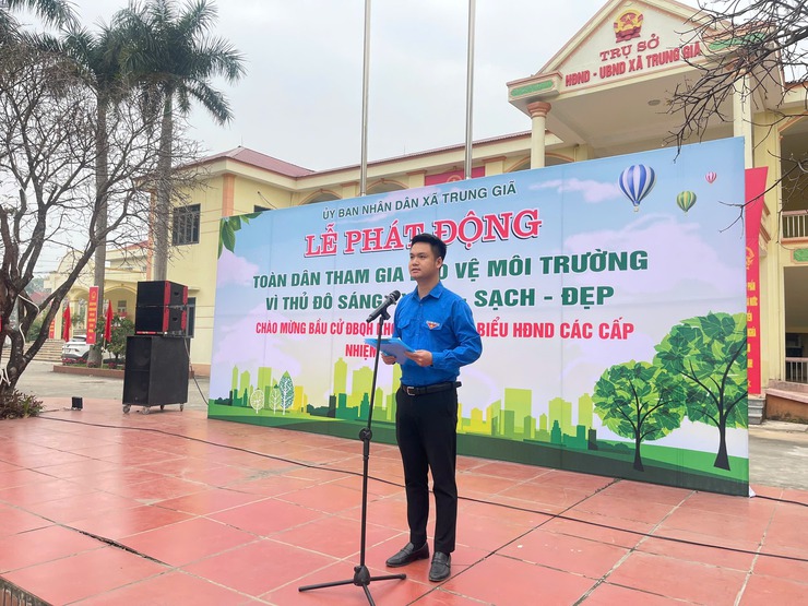 Trung Giã phát động và lan tỏa lan tỏa phong trào “Sáng - xanh - sạch - đẹp” hướng tới ngày hội non sông- Ảnh 14.