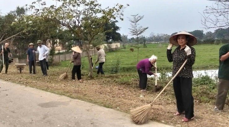 Trung Giã phát động và lan tỏa lan tỏa phong trào “Sáng - xanh - sạch - đẹp” hướng tới ngày hội non sông- Ảnh 13.