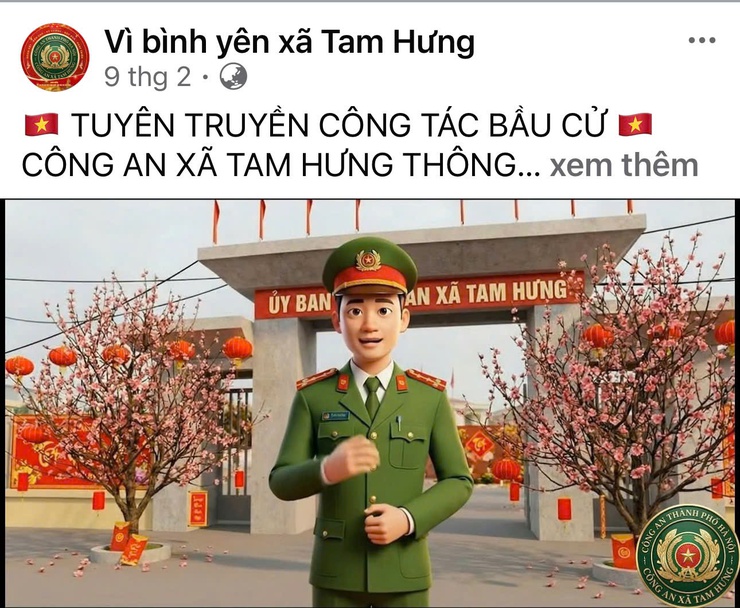 Tam Hưng ứng dụng AI, đổi mới tuyên truyền bầu cử- Ảnh 3.
