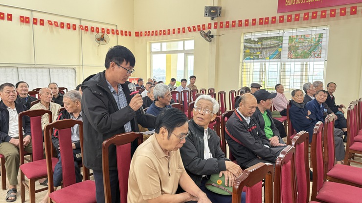 Hội nghị tiếp xúc cử tri vận động bầu cử đại biểu HĐND xã Vĩnh Thanh – tại Đơn vị bầu cử số 05- Ảnh 9.