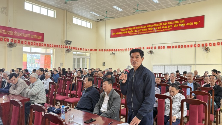 Hội nghị tiếp xúc cử tri vận động bầu cử đại biểu HĐND xã Vĩnh Thanh – tại Đơn vị bầu cử số 05- Ảnh 10.