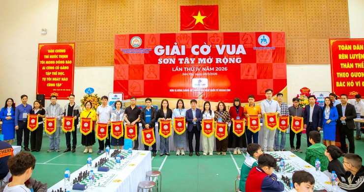 GIẢI CỜ VUA SƠN TÂY MỞ RỘNG LẦN THỨ IV NĂM 2026- Ảnh 3.