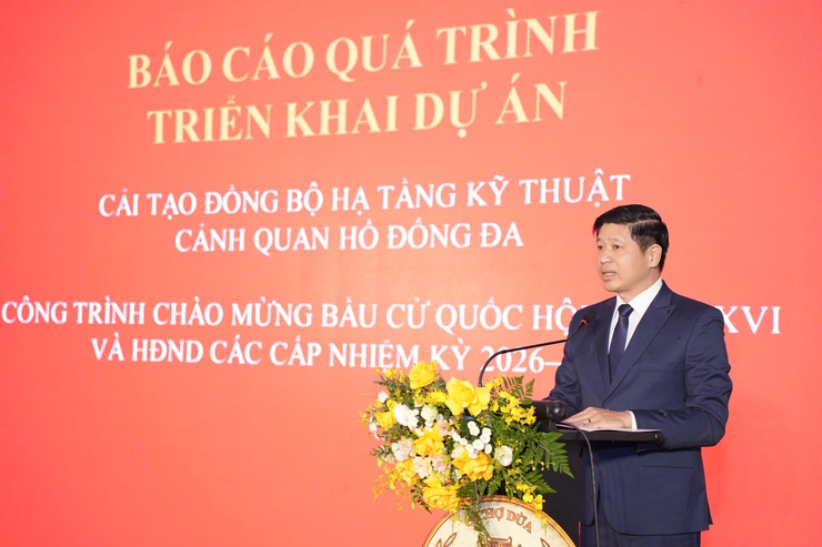 Hoàn thành cải tạo Hồ Đống Đa: Điểm nhấn cảnh quan và không gian sinh hoạt cộng đồng xanh trong lòng đô thị- Ảnh 2.