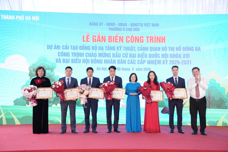 Hoàn thành cải tạo Hồ Đống Đa: Điểm nhấn cảnh quan và không gian sinh hoạt cộng đồng xanh trong lòng đô thị- Ảnh 3.