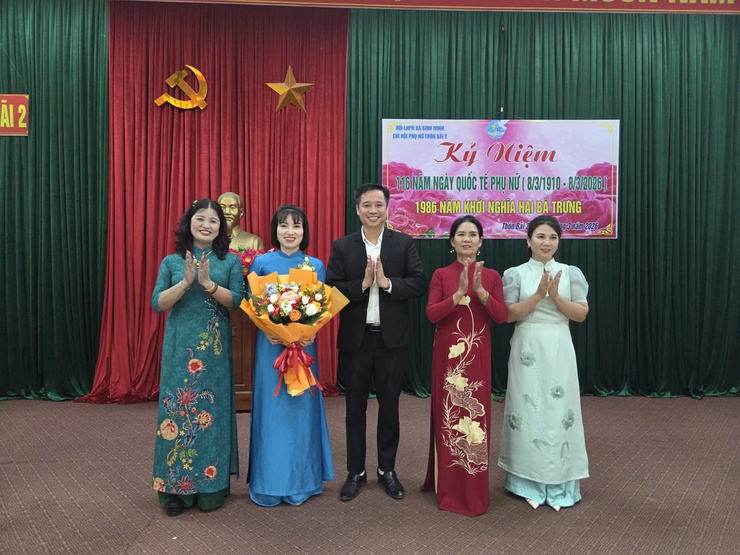 Chi hội phụ nữ thôn Bãi 2 kỷ niệm 116 năm ngày Quốc tế phụ nữ (8/3/1910 – 8/3/2026) và 1986 năm Cuộc khởi nghĩa Khởi nghĩa Hai Bà Trưng- Ảnh 6.