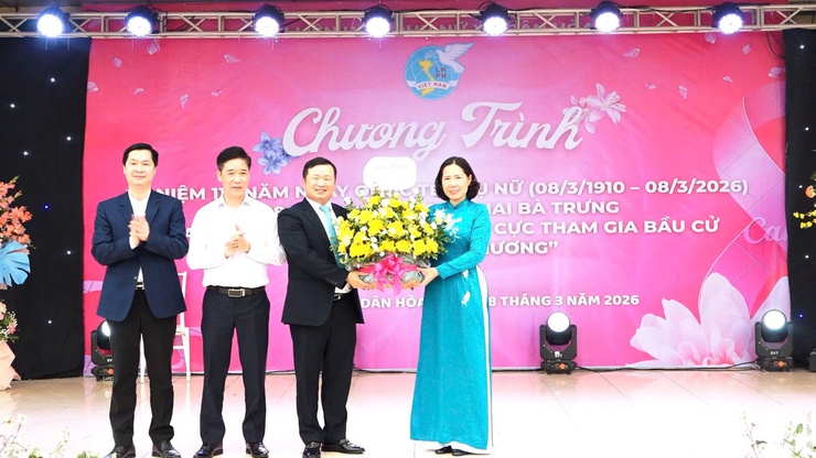 SÔI NỔI NHIỀU HOẠT ĐỘNG KỶ NIỆM NGÀY QUỐC TẾ PHỤ NỮ 8/3 TẠI XÃ DÂN HÒA- Ảnh 1.