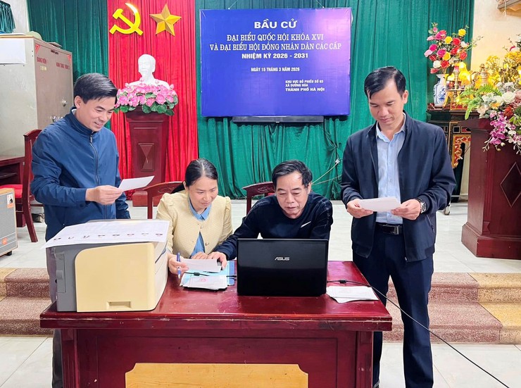 Dương Hoà nỗ lực cho cuộc bầu cử diễn ra dân chủ, an toàn - Ảnh 1.