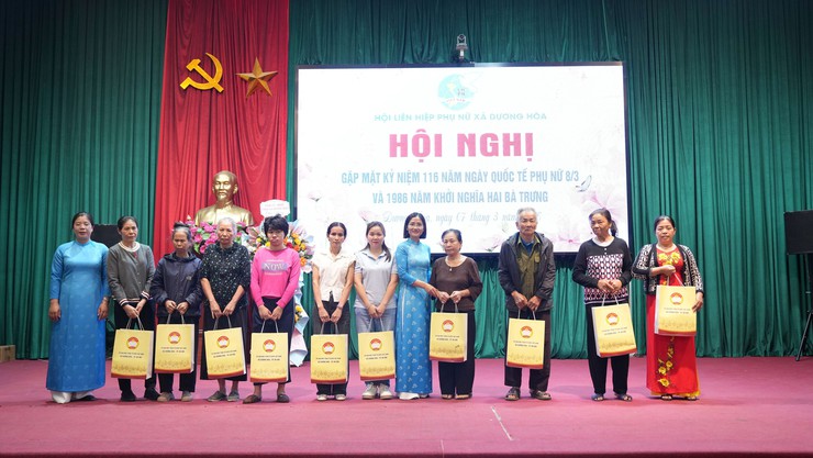Hội LHPN xã Dương Hoà gặp mặt kỷ niệm 116 năm ngày Quốc tế Phụ nữ 08/3- Ảnh 11.