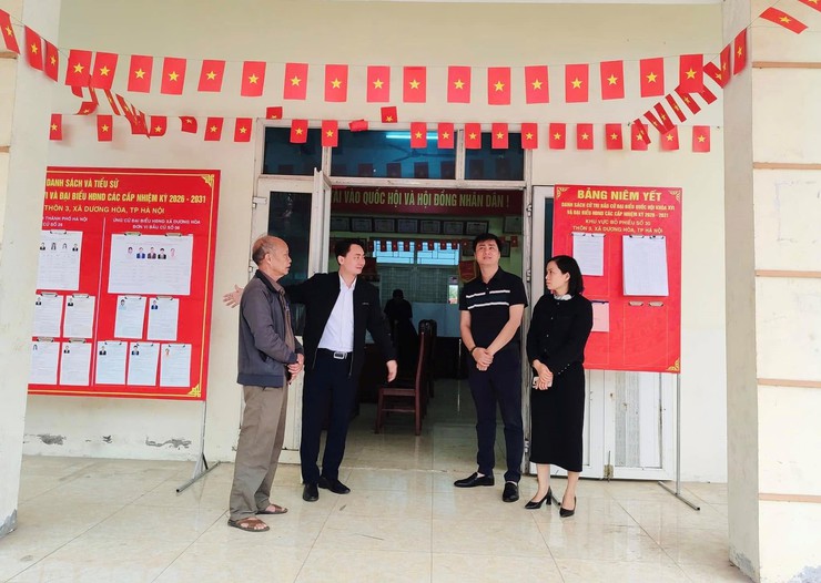 Dương Hoà nỗ lực cho cuộc bầu cử diễn ra dân chủ, an toàn - Ảnh 3.