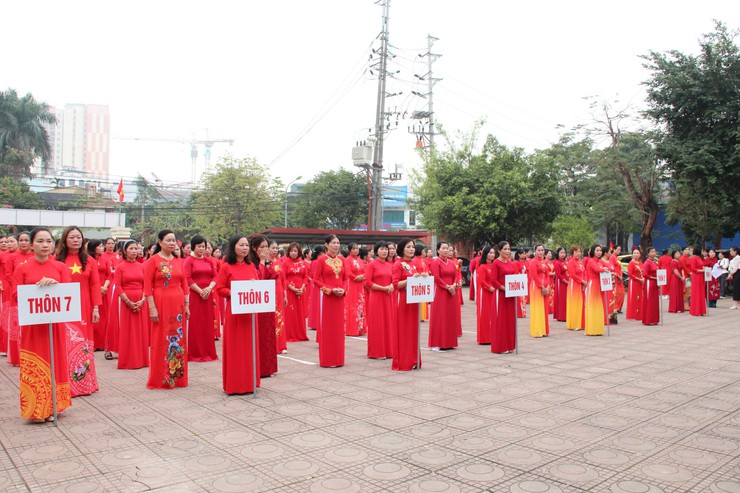 Hòa Lạc gặp mặt kỷ niệm 116 năm Ngày Quốc tế Phụ nữ 8/3 và 1986 năm Khởi nghĩa Hai Bà Trưng- Ảnh 9.