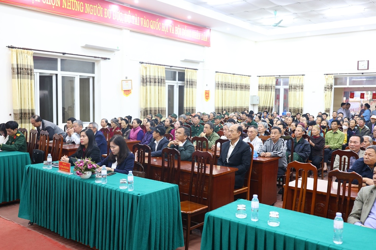 Hội nghị tiếp xúc cử tri với những người ứng cử Đại biểu HĐND xã Thạch Thất khoá II, nhiệm kỳ 2026 - 2031 tại đơn vị bầu cử số 2- Ảnh 12.